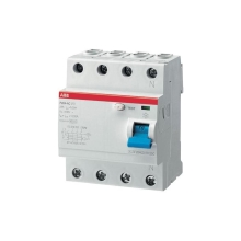 ABB circuit breaker F204 A S-40/0.03 4-pole. 10 kA