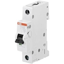 ABB circuit breaker S201 1-pole. 16A to 6kA