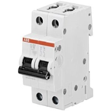 ABB circuit breaker S202 2-pole. 16A B 6kA