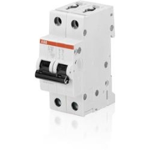 ABB circuit breaker S202 2-pole. 6A B 6kA