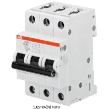 ABB circuit breaker S203M 3-pole. 13A B 10kA