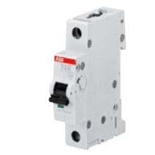 ABB circuit breaker SZ201 1-pole. 10A B 6kA