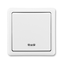 ABB CLASSIC alternating switch r.6So; white