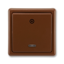 ABB CLASSIC push-button control r.1/0S; brown