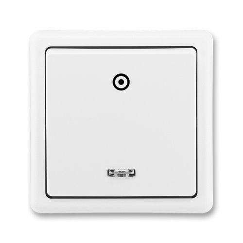 ABB CLASSIC push-button controller o1/0So; bright white