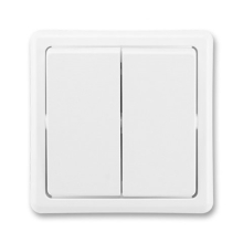 ABB CLASSIC serial switch r.5; white