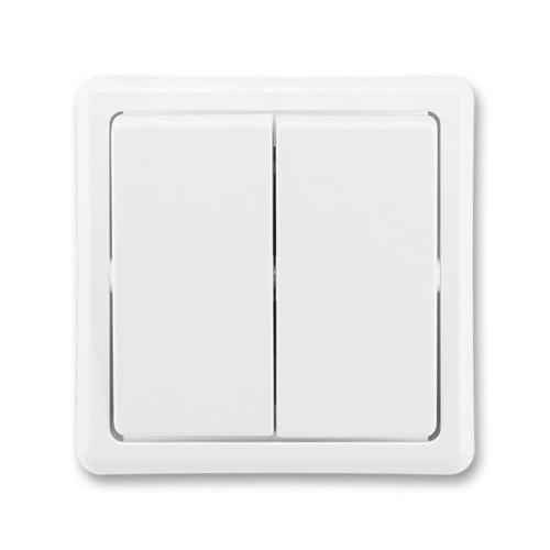 ABB CLASSIC serial switch r.5; white