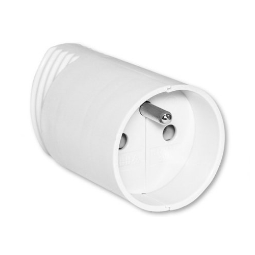 ABB connector.socket.direct movable 2P+PE 250V/16A; white