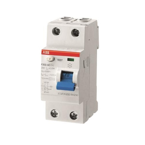 ABB current protector F202 AC-40/0.03 2-pole.