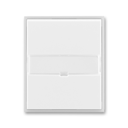 ABB ELEMENT switch cover simple field description; white/ice white