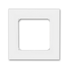 ABB LEVIT single frame; white/ice white