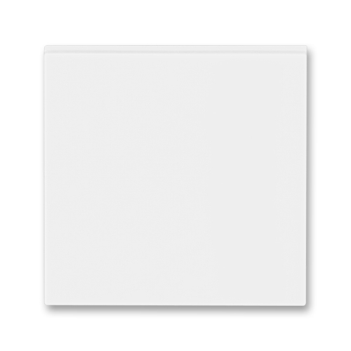 ABB LEVIT switch cover; white/white