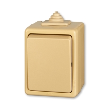 ABB PRAKTIK alternating switch r.6 IP44; beige