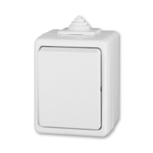 ABB PRAKTIK alternating switch r.6 IP44; white