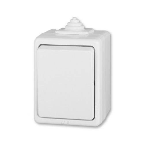 ABB PRAKTIK alternating switch r.6 IP44; white