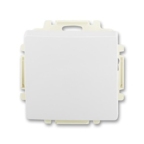 ABB SWING single-pole switch r.1 with cover; soft.white