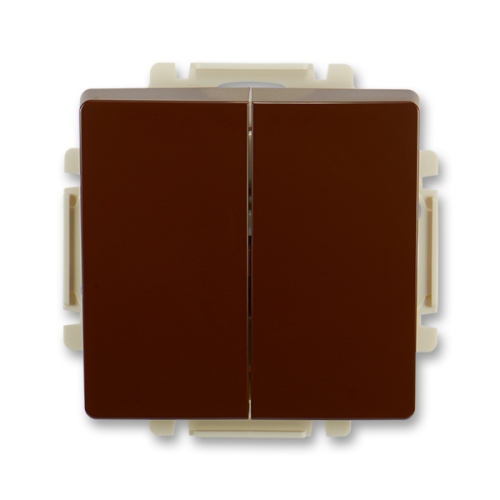 ABB SWING switch serial o.5 with cover; brown