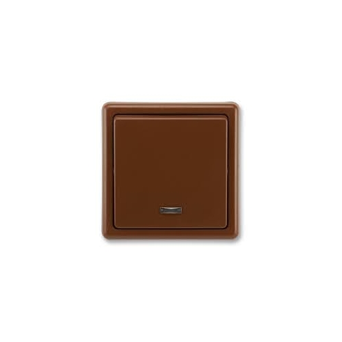 ABB switch 1-pole orient.doutnav. CLASSIC shifting 1So brown