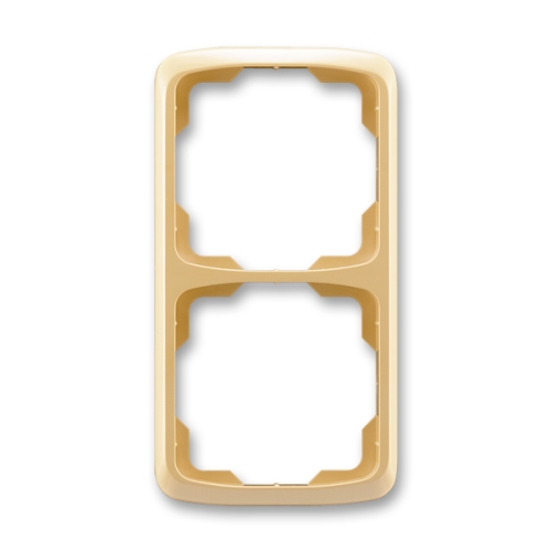 ABB TANGO frame double vertical; beige