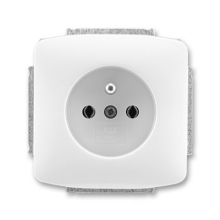 ABB TANGO socket. 1-us. 2P+PE; white