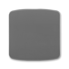 ABB TANGO switch cover simple; smoke gray