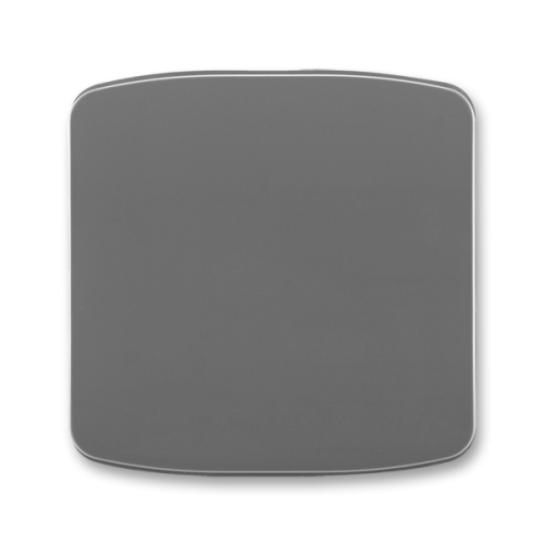 ABB TANGO switch cover simple; smoke gray