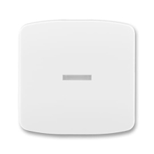 ABB TANGO switch cover single window; white