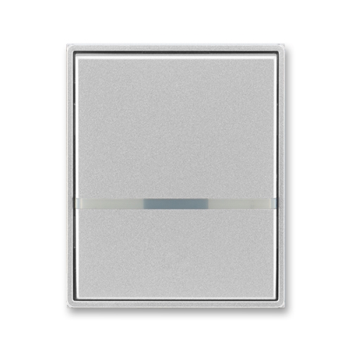 ABB TIME switch cover single window ;titanium