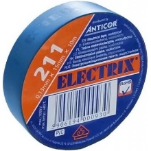 ANTICOR tape.electric insulation.PVC 211.Electrix 15x10; light.blue