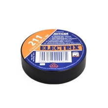 ANTICOR tape. electrical insulation. PVC 211. Electrix 15x10; black