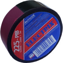 ANTICOR tape. vulcanization. PIB 225. Electrix 25x5 ; black