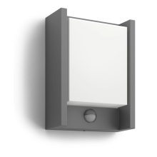 Arbor IR wall lantern anthracite 1x6W