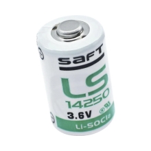 BATTEX lithium battery SAFT 3.6V/1.2Ah 1/2AA Code: LS14250STD