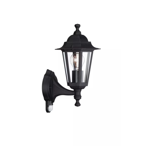 BEIJING wall lantern black 1x60W 230V