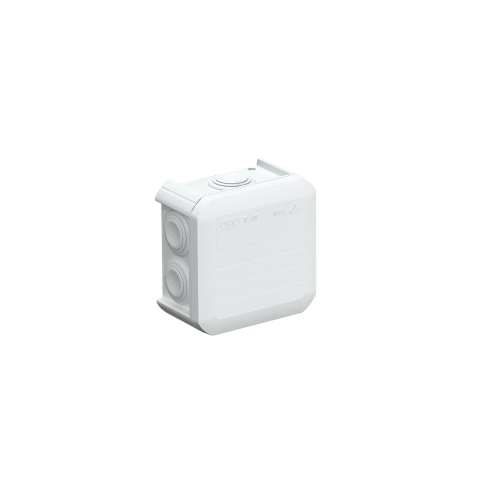 BETTERMANN plaster box T 40 RW 90x90x52mm IP55; white