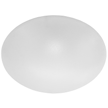 BRS luminaire, 6x12 LED, 4000 K, cover opal PC, IP40, dia. 375mm, 700mA