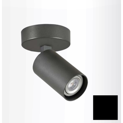 DEOS ceiling light. S136 1xGU10 ; black B3