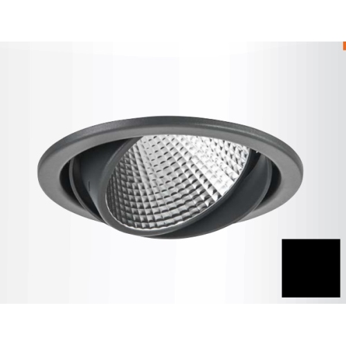 DEOS downlight LED V-718 20W 2600lm/830/36° IP20; black.3