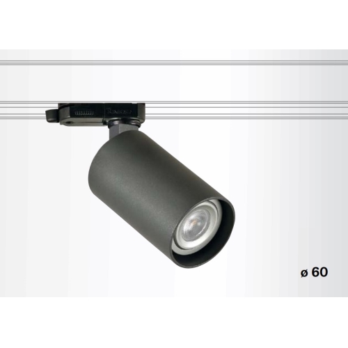 DEOS tracklight LED L136 14W 902lm/830/40°; black B3