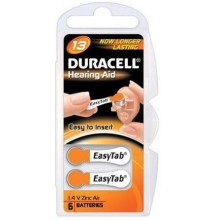 DURACELL batteries for hearing aids DA 13 Activair 6 pcs