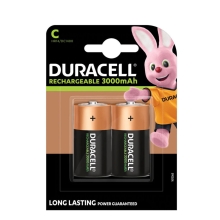 DURACELL rechargeable battery 2200mAh C/HR14 ;BL2