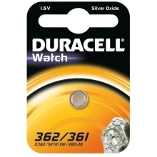 DURACELL watch battery 362/361 ;BL1