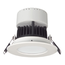 DURALAMP downlight LED RTF 10cm 8W/840 540lm/120° NonDim 30Y; white/opal