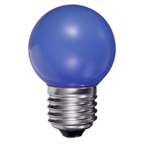 DURALAMP LED chandelier Ping Ball P45 0.5W/E27 240V blue