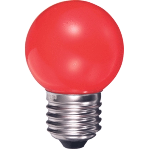 DURALAMP LED chandelier Ping Ball P45 0.5W/E27 240V red