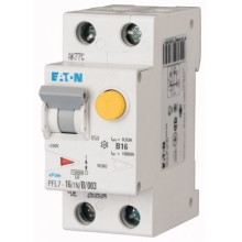 EATON circuit breaker/circuit breaker 1+Npole B 16A 30mA