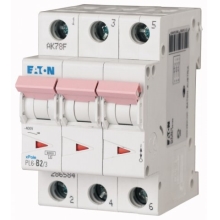 EATON circuit breaker PL6 3-pole. 16A C 6kA