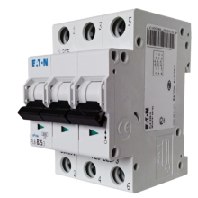 EATON circuit breaker PL6 3-pole. 20A B 6kA