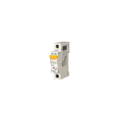 EATON circuit breaker PL7 1-pole. 25A C 10kA