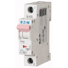 EATON circuit breaker PL7 1-pole. 2A B 10kA